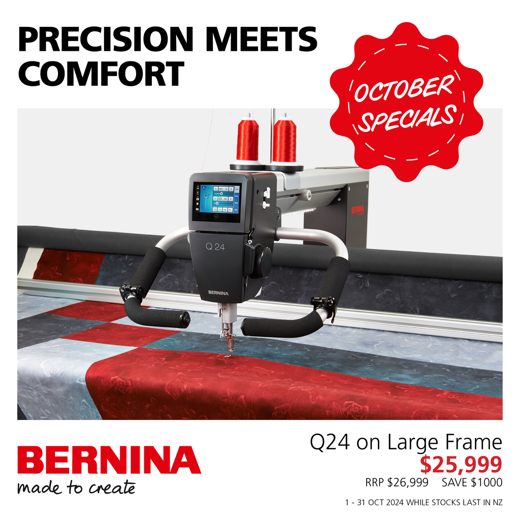 October Bernina Specials