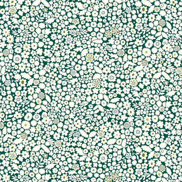 Liberty Lasenby Cotton - Tree of Life Floral Glade - Canopy Greens