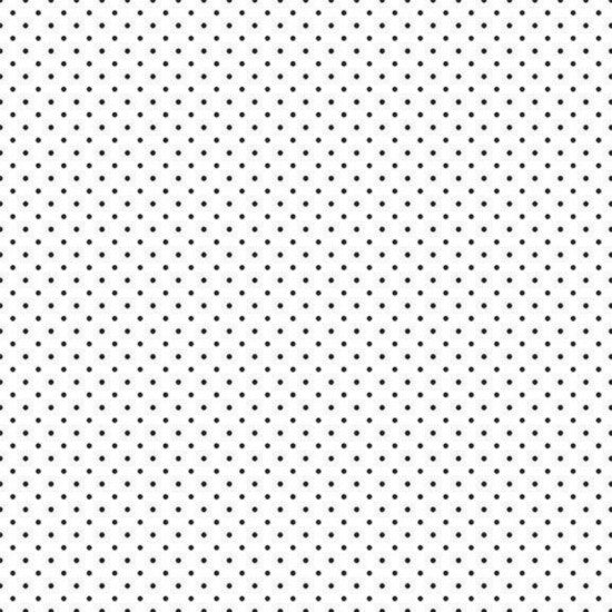 Pin dot by Nutex Col.102 White Black