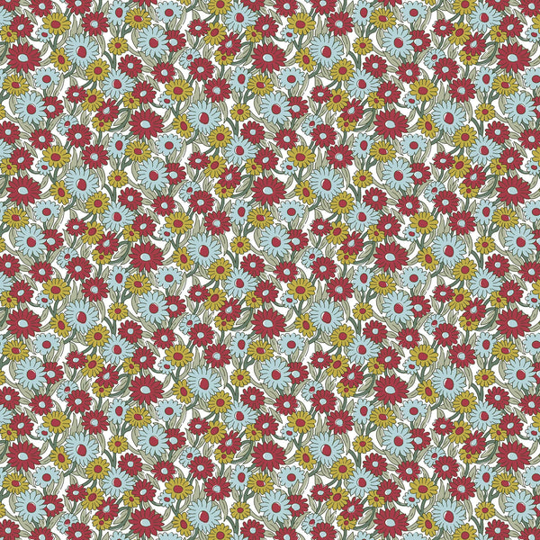 Liberty Lasenby Cotton - Heirloom 4 Marguerite Meadow