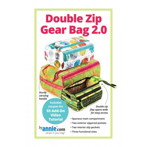 ByAnnie Double Zip Gear Bag Class