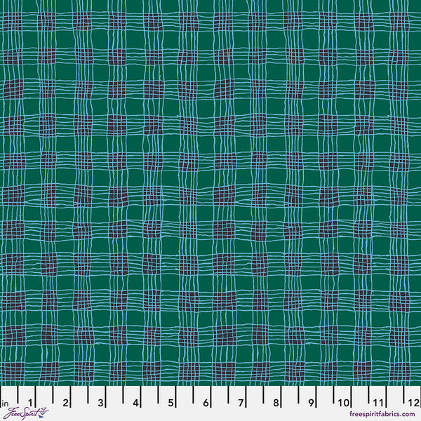 Brandon Mably Gingham - Aqua