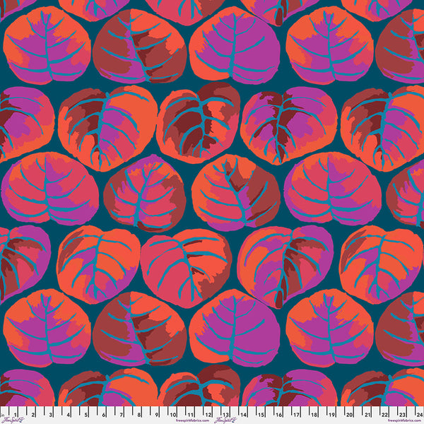 Kaffe Fassett Palm Leaves - Red