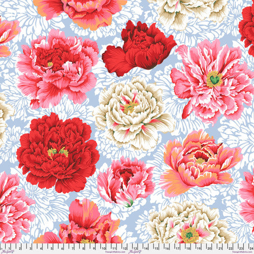 Philip Jacobs Wide Backing Brocade Peony - Natural