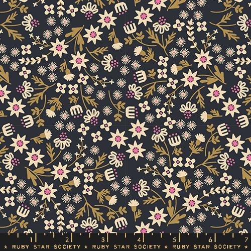 Ruby Star Society Favorite Flowers Infloresence - Soft Black