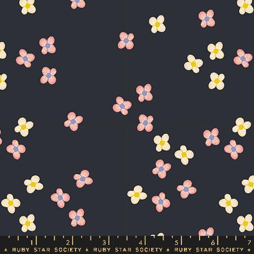 Ruby Star Society Favorite Flowers Blossom - Soft Black