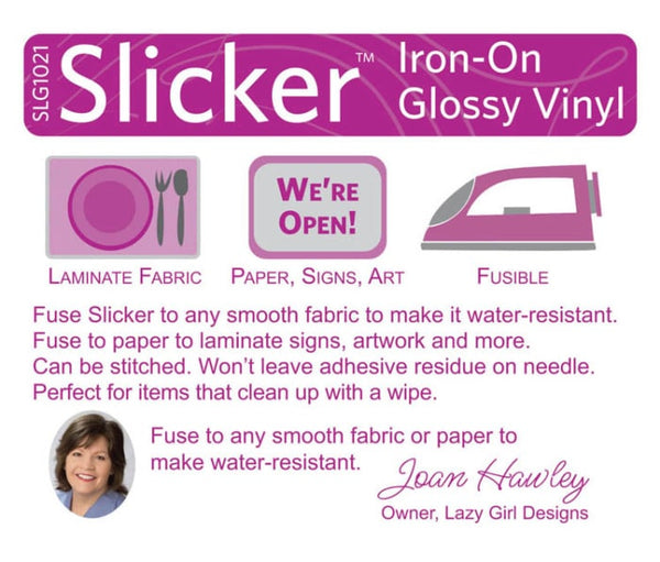 Slicker Iron-On Glossy Vinyl