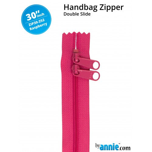 ByAnnie Handbag Zippers Double Slide 30"