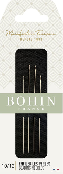 Bohin Needles - Beading  Size 10/12