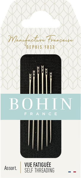 Bohin Needles - Self Threading assorted