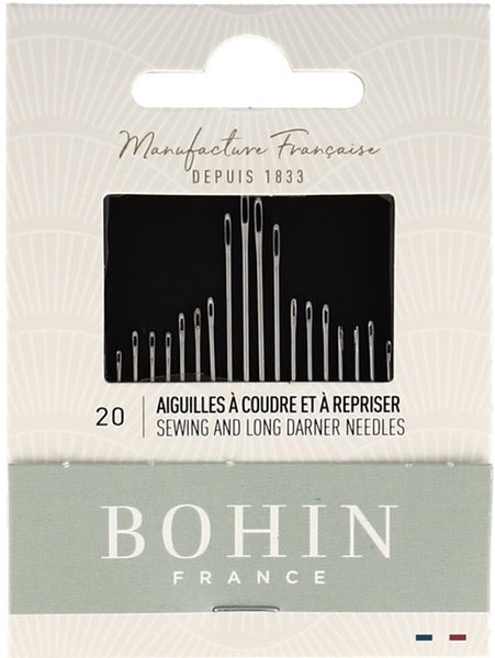 Bohin Needles - Sewing & Long Darner Assorted