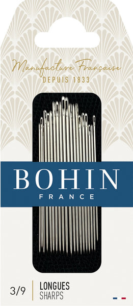 Bohin Needles - Sharps Size 3/9