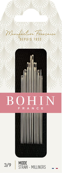 Bohin Needles - Straw - Milliners size 3/9