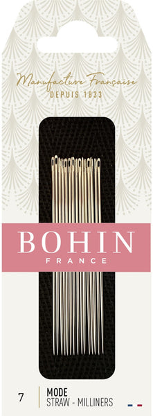 Bohin Needles - Straw - Milliners size 7